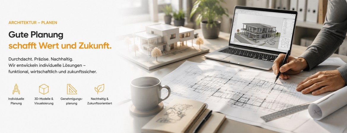 Architekturplanung durch Bräuer Architekten Rostock – Entwurf, 3D-Visualisierung und Genehmigungsplanung eines Bauvorhabens