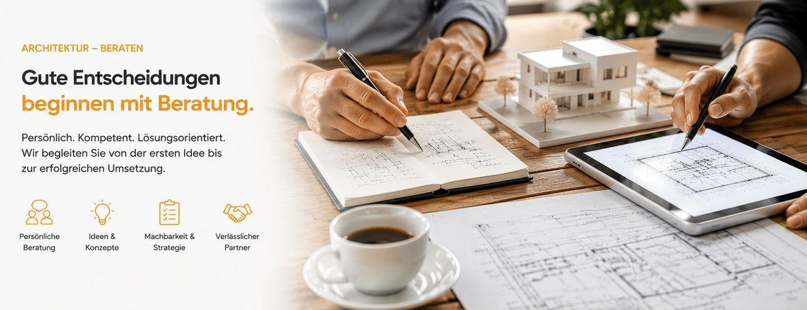 Architekturberatung durch Bräuer Architekten Rostock – Beratung, Konzeptentwicklung und Machbarkeitsprüfung für Bauvorhaben