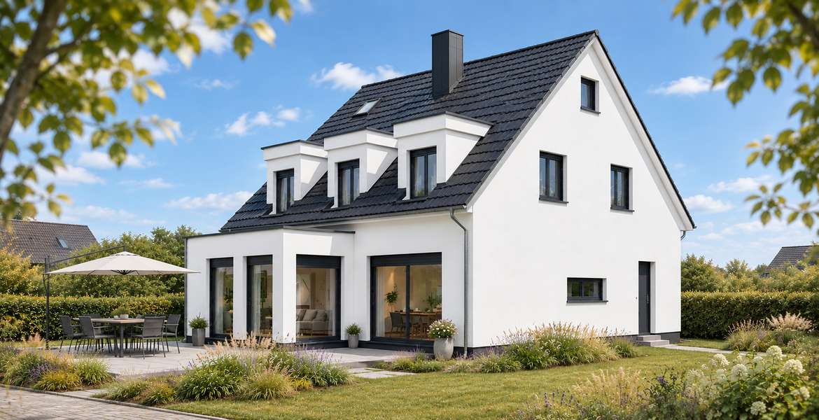 2025 | EFH | Einfamilienhaus Kiefernweg in Rostock-Biestow | Neubau